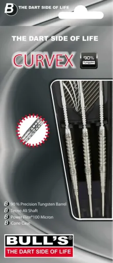Bull's Stalowe rzutki Curvex C3 - 22g