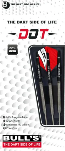 Bull's Rzutki Steel Dot D2 - 24 g