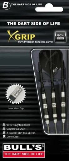 Bull's Rzutki Steel X-Grip X4 - 25 g