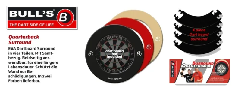 Bull's Surround Quarterback - okrąg wokół celu - Czarny