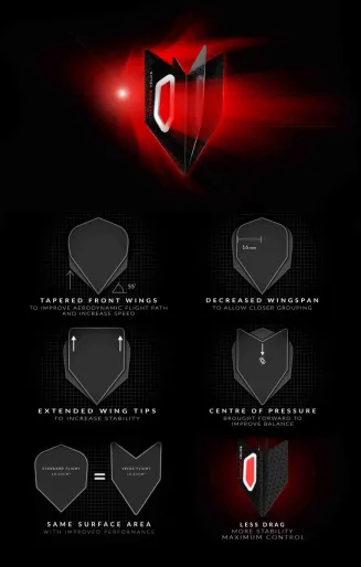 Harrows Squadrons Velos - Black F2205