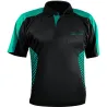 Harrows Shirt Vivid - Black & Jade - S
