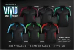 Harrows Shirt Vivid - Black & Jade - S