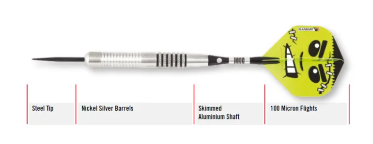 Elkadart Rzutki Steel Green Giant - 22 g