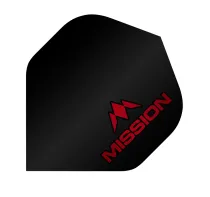 Mission Logo eskadry - czarny/czerwony F2504