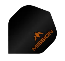 Mission Logo eskadry - czarny/pomarańczowy F2508