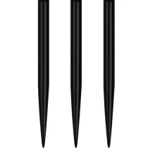 Mission Metalowe końcówki Glide - czarne - 40 mm