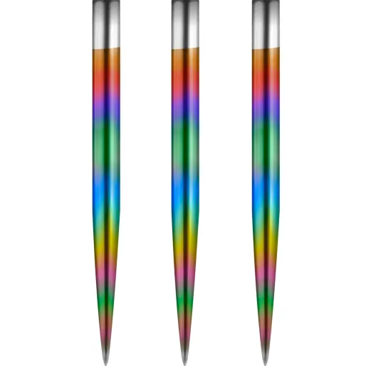 Mission Metalowe końcówki Glide - Rainbow - 30 mm