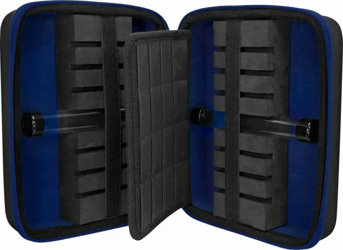 Mission Etui na lotki Freedom Luxor - czarny/niebieski