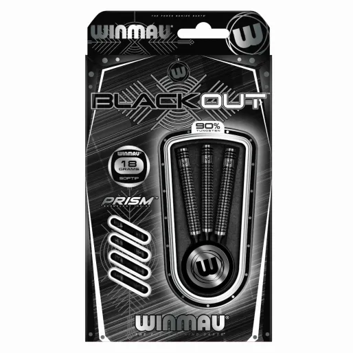 Winmau Rzutki Blackout - 18 g