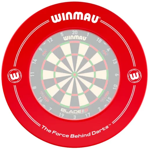 Winmau Surround - okrąg wokół celu - Czerwony z logo
