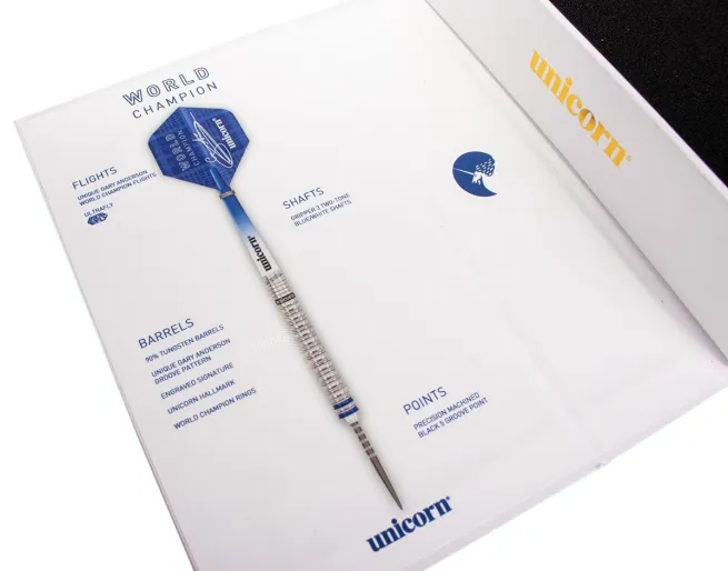 Unicorn Steel World Champion 2019 Edition - Gary Anderson - 27 g