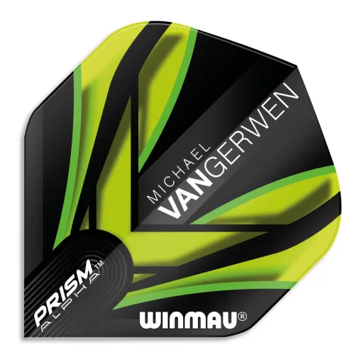 Winmau Squadrons Prism Alpha - Michael van Gerwen - Czarno-zielony W6915.145