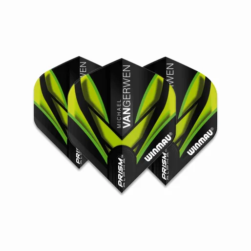 Winmau Squadrons Prism Alpha - Michael van Gerwen - Czarno-zielony W6915.145