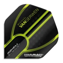 Winmau Squadrons Prism Alpha - Michael van Gerwen - Czarno-zielony W6915.143