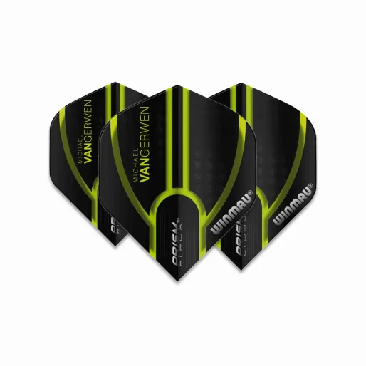 Winmau Squadrons Prism Alpha - Michael van Gerwen - Czarno-zielony W6915.143