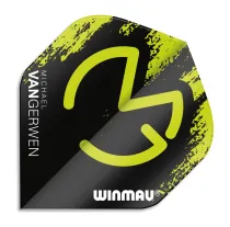 Winmau Squadrons Mega Standard - Michael van Gerwen - Zielono-czarny W6900.234
