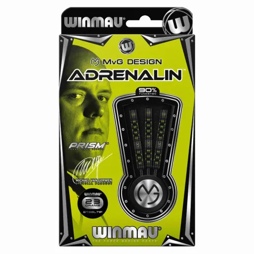 Winmau Rzutki stalowe Michael van Gerwen - Adrenalin - 23g