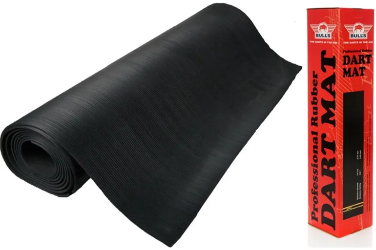 Bull's NL Wytrzymała gumowa mata do rzutek - dywan do celu - mata gumowa