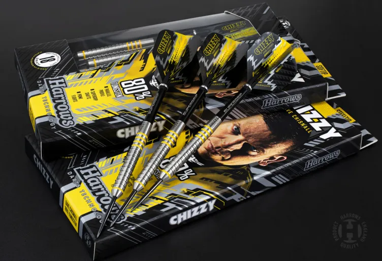 Harrows Stalowe rzutki Chizzy 80% - 25g