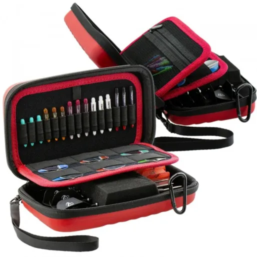 Bull's Etui na rzutki Orbis XL - czerwone