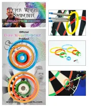 Red Dragon Peter Wright Snakebite Practice Rings - pierścienie treningowe do tarcz sizalowych