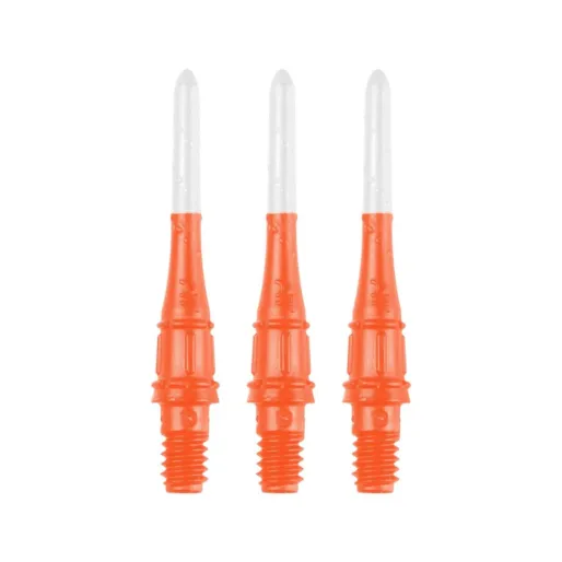 L Style Dwukolorowe końcówki Lip Point Premium - 30 sztuk - jasnoniebieskie białe