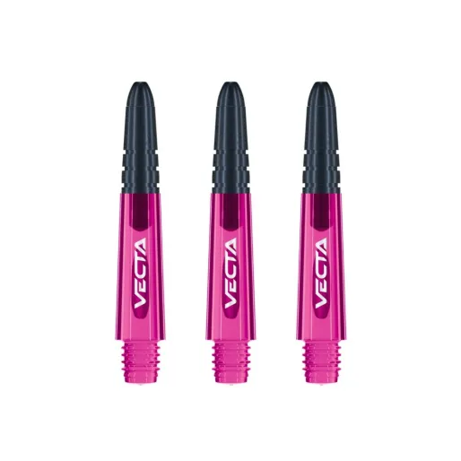 Winmau Uchwyty Vecta - krótkie - czarno-fioletowe