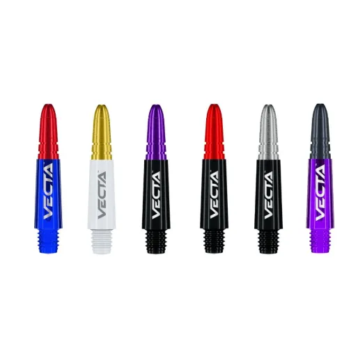 Winmau Uchwyty Vecta - krótkie - czarno-fioletowe