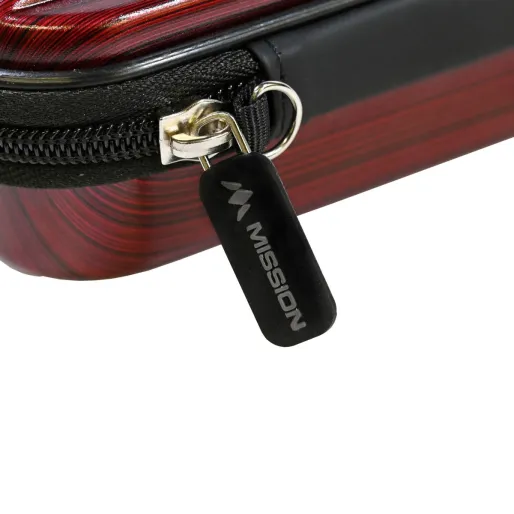 Mission Etui na rzutki ABS-1 - metaliczna czerwień