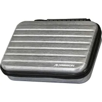 Mission Etui na rzutki ABS-4 - metaliczny srebrny