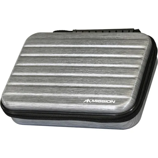 Mission Etui na rzutki ABS-4 - metaliczny srebrny
