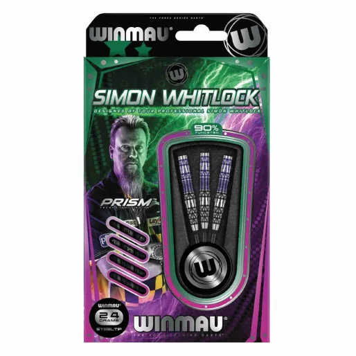 Winmau Stalowe rzutki Simon Whitlock - 24 g