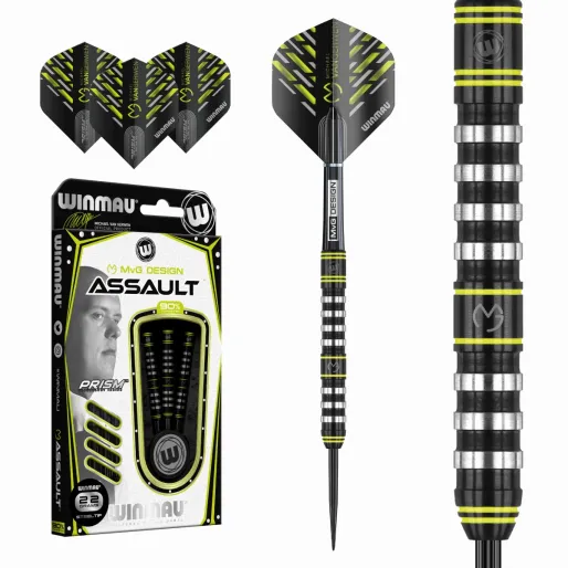 Winmau Rzutki stalowe Michael van Gerwen - Assault - 22g